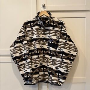 2018 Patagonia Sheperd Knit Birch Snap T Synchilla Fleece